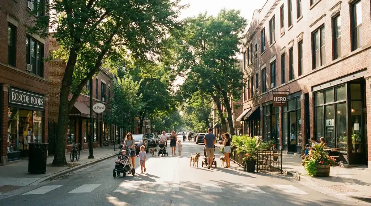 Car detailing in Roscoe Village, Chicago